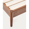 Ліжко Elan N0100015MM41 зі шпону та масиву горіха 180 x 200 см11